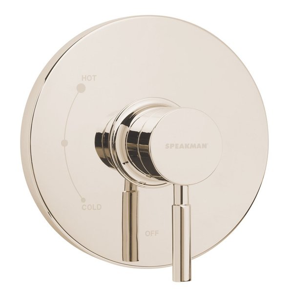 Speakman Neo Shower Valve Trim, Polished Nickel CPT-1000-P-PN